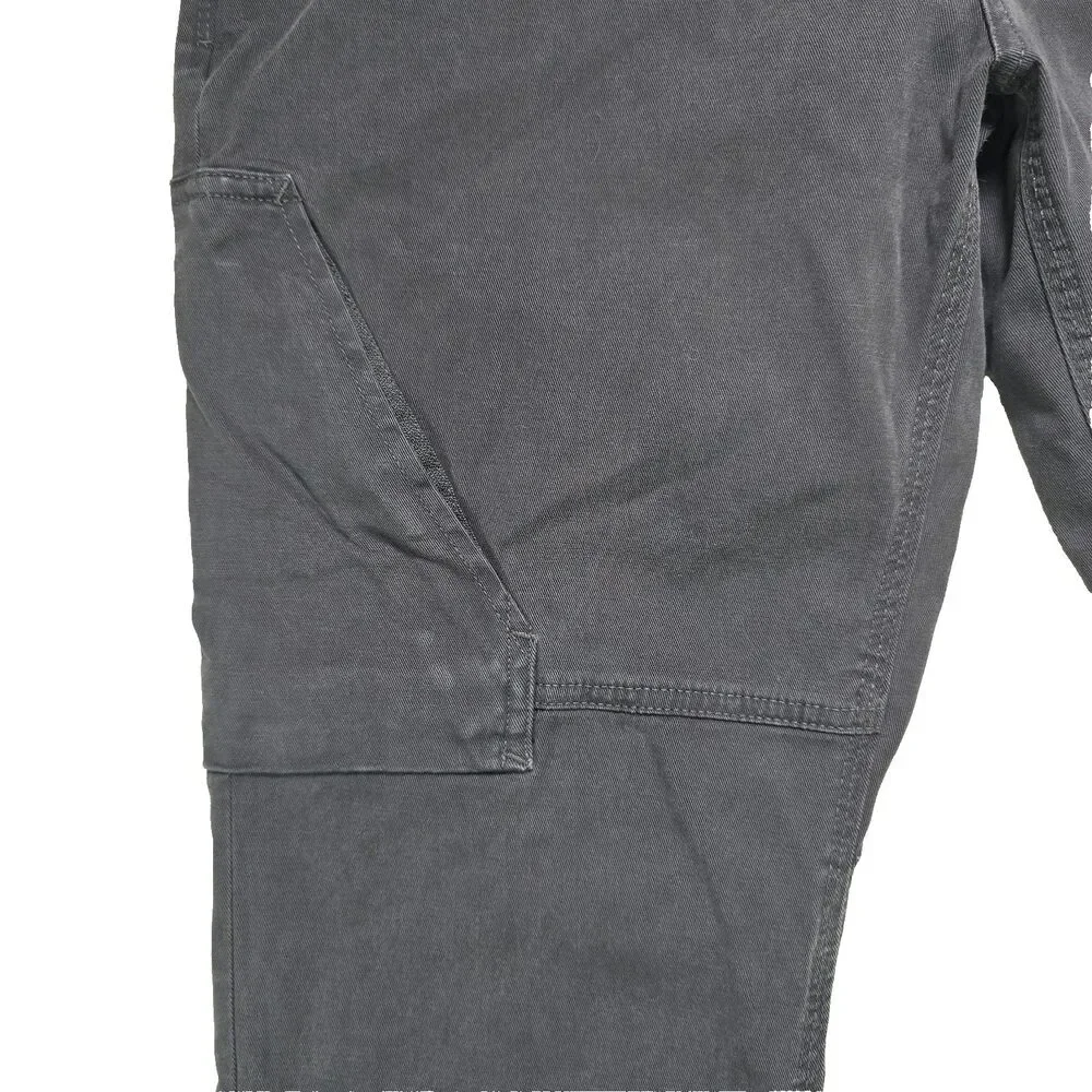 DUER Pants Mens 32x32 Gray Live Free Adventure Cargo Joggers Tapered Slim Hiking